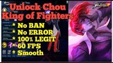 UNLOCK | CHOU KING OF FIGHTERS(KOF) | mobile Legends : Bang Bang