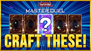 5 RARE Cards You NEED To Craft Yu-Gi-Oh! Master Duel Tips