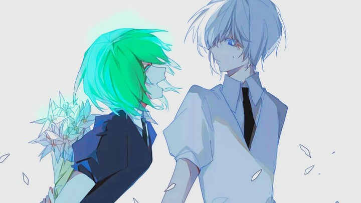 It's winter now. Does anyone still remember those two kids? "MAD_AMV/ Land of the Lustrous /4k quali