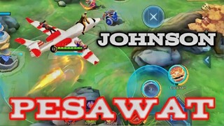 JOHNSON X PESAWAT