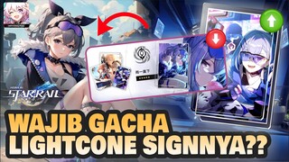 WAJIB GACHA LIGHT CONE SIGN SILVER WOLF??! WORTH IT??! | Honkai: Star Rail