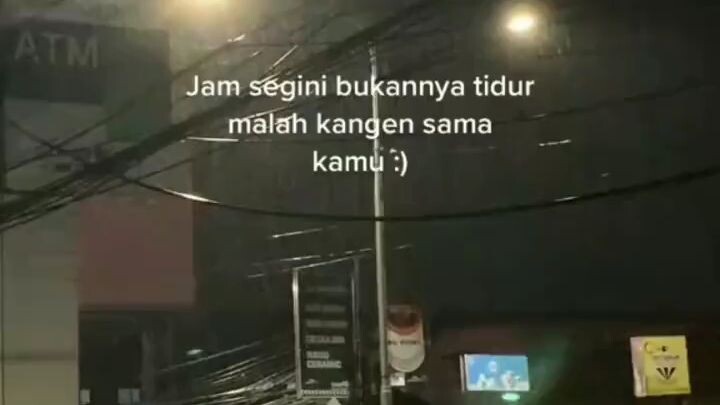 kangen sama kamu