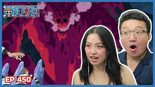 BYE BYE UNSTOPPABLE WARDEN MAGELLAN! | One Piece Episode 450 Couples Reaction & Discussion