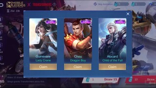 NEW! GET FREE SKIN NOW! NEW EVENT MOBILE LEGENDS!