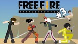 Free Fire Stickman animation #3 | Stick nodes Indonesia