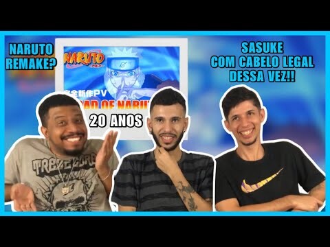 REACT | ESPECIAL 20 ANOS NARUTO | REMAKE OFICIAL | ROAD OF NARUTO