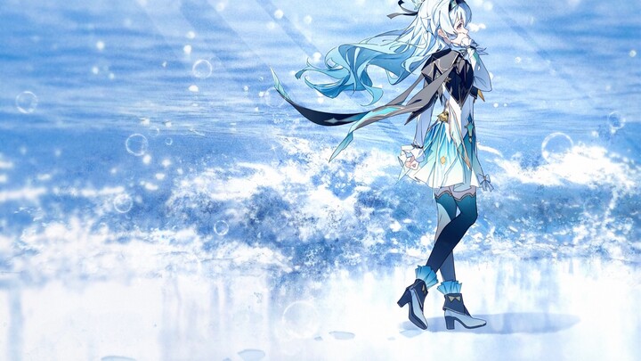 【星穹铁道｜绘画】海浪 汽泡 和全世界最好的流萤