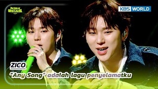 [IND/ENG] Suksesnya lagu "Any Song" jadi penyelamat karir ZICO | The Seasons | KBS WORLD TV 240913