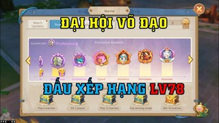 ĐẠI HỘI VÕ ĐẠO (Đấu Xếp Hạng Lv78) | Hướng Dẫn Tiến Cấp RUNE LẤP LÁNH | Cloud Song VNG