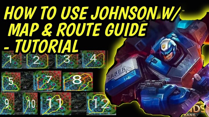 HOW TO USE JOHNSON || MAP &  ROUTE GUIDE || TUTORIAL