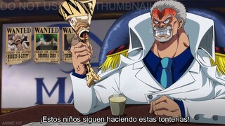 La Reacción de Garp a las Nuevas Recompensas de los Sombreros de Paja Después de Egghead - One Piece