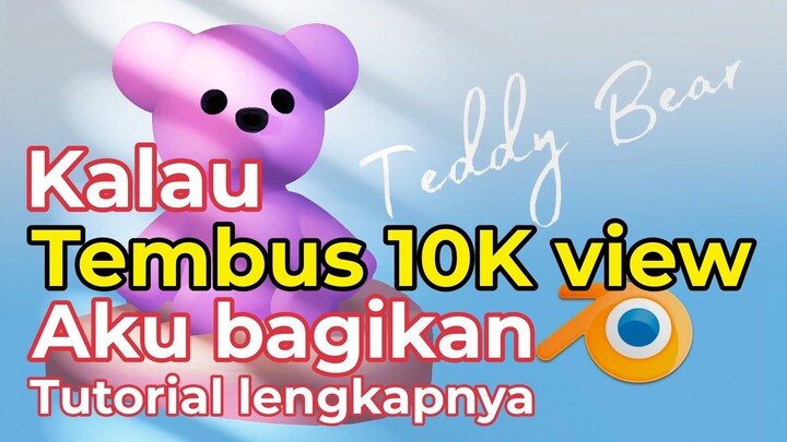 Alasan Jangan Hapus Default Cube Karena Bisa Jadi Teddy Bear Serem INI