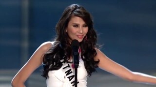 Võ Hoàng Yến, Phạm Hương, Hoàng Thùy trình diễn bikini và dạ hội tại Miss Universe Hoa Hậu Hoàn Vũ