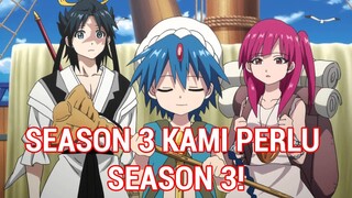 Kapan Magi Season 3 Rilis ? - Prediksi dan Pembahasan