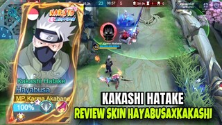 KAKASHI HATAKE REVIEW SKIN MEWAH HAYABUSA