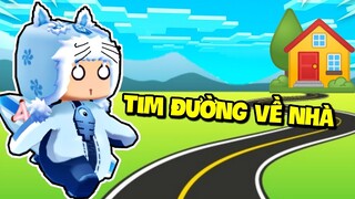 MEOWPEO THỬ THÁCH TÌM ĐƯỜNG VỀ NHÀ TRONG MAP PARKOUR ĐƯỜNG PHỐ MINI WORLD