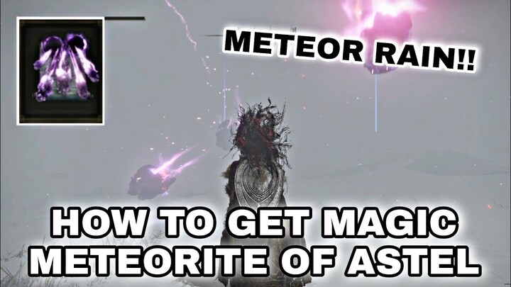How to Get Crazy hidden Sorcery Meteorite Of Asle - Elden Ring