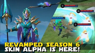 ALPHA'S REVAMPED SEASON 6 SKIN SEAS GLADIATOR IS HERE! | FISHMAN FREE SKIN! | MOBILE LEGENDS