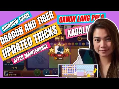 RAINBOW GAME DRAGON AND TIGER UPDATED TRICKS |DRAGON AND TIGER TRICKS AFTER MAINTENANCE 2021 PART 6