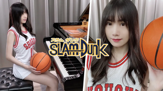 SLAM DUNK OP "Kimi ga Suki da to Sakebitai / ฉันอยากกรี๊ดให้นายชอบฉัน" -เปียโนของ Ru- 2021 ver