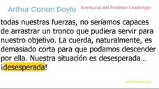 Arthur Conan Doyle - Aventuras del Profesor Challenger 2/6