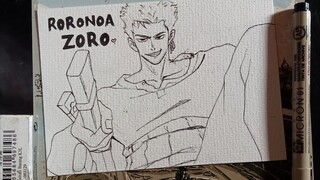 zoro rambutnya kayak seledri sih menurut ku