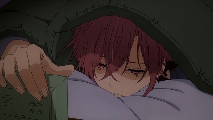 [Hori-san ke Miyamura-kun] Yanagi-san yang marah saat bangun dari tempat tidur, manis