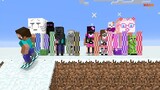 X2Download.app-Monster School _ GIRLS and BOYS SNOWBOARD CHALLENGE - Minecraft  Animation
