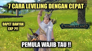 Chimeraland - 7 Cara Leveling Dengan Cepat !!! Pemula Wajib Tau !!!