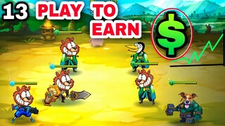 Top 13 Best Game PLAY TO EARN CRYPTO Games on Android and iOS | Best Game make money from game