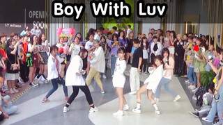 [Nhảy]<Boys with Luv> cực sung cùng nhóm nhạc nữ|BTS