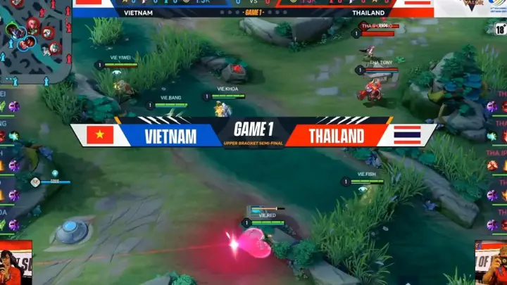 Việt Nam vs Thái Lan Seagame31 P2