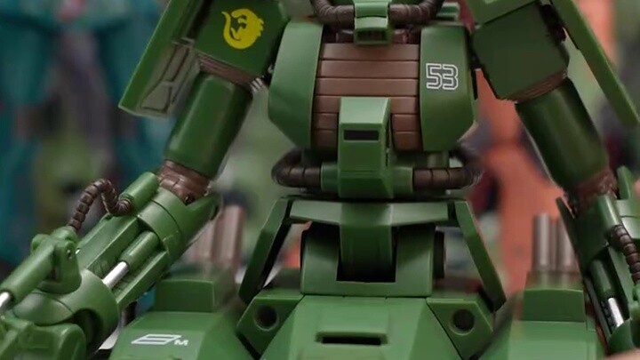 Sampai berjumpa lagi! Apakah ada Zaku seperti itu di Gundam? [Mainan DHB] Zaku Tank R Soul Green Mac