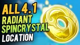 All Fontaine 4.1 Radiant Spincrystal Location | Genshin Impact 4.1