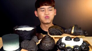 Mukbang toàn đồ màu đen #mukbang