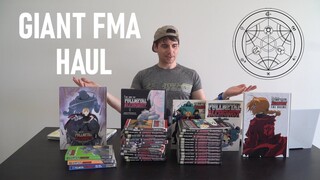 MASSIVE Full Metal Alchemist Haul - Art Books and Manga