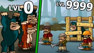 SỰ NỔI LOẠN CỦA BẦY KHI TIÊU DIỆT HẾT LÂM TẶC PHÁ RỪNG - LUMBERWHACK - TOP GAME ANDROID IOS THÀNH EJ