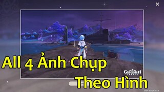 Hồi Ức Seirai - Đến Đảo Seirai Rồi Chụp 4 Ảnh Theo Hình | Vị Trí Chụp 4 Ảnh | Genshin Impact