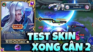 TOP Tachi Vác Skin Mới Đao Khách Vô Tình Vào Trong Rank Test Và Cái Kết Cân 2