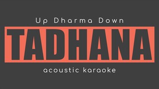 TADHANA Up Dharma Down Cover (Acoustic Karaoke)