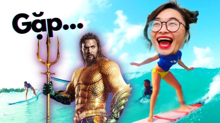 Mình Đi Lướt Sóng Ở Phan Thiết ... Gặp Aquaman