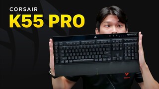 Bàn phím Corsair mà giá chỉ 1 triệu??? | Corsair K55 Pro