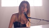 A girl covered "Demons" of Imagine Dragons with piano