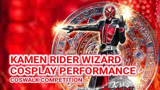 KAMEN RIDER WIZARD COSPLAY PERFORMANCE COSPLAY WALK COMPETITION BANJARBARU