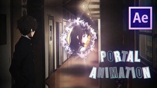 [AMV Tutorial] Portal animation || After Effects