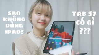 MUA MÁY TÍNH BẢNG ĐỂ HỌC TẬP TỐT HƠN | TAB S7 | Ly Nguyễn