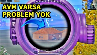 AVM VARSA PROBLEM YOK ! BATUR GAME SOLO SQUAD PUBG MOBİLE