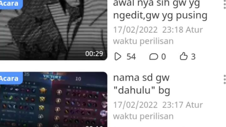 makasih ya udah nonton video gw :-)