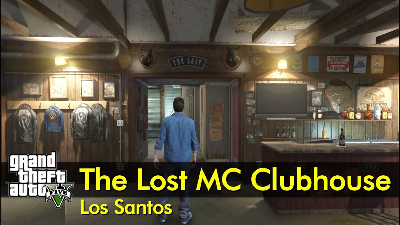 The Lost Mc Clubhouse Los Santos The Gta V Tourist Bilibili