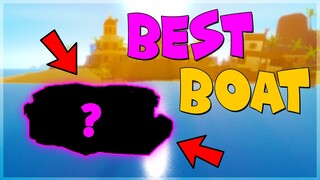 BEST BOAT!? In Fishing Simulator - Roblox